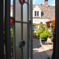 Terras zomer
